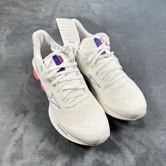 Mizuno Women's Wave Creation 25 Running Shoes White Pearl Blue Size 8.5 NIB - Picture 2 of 14